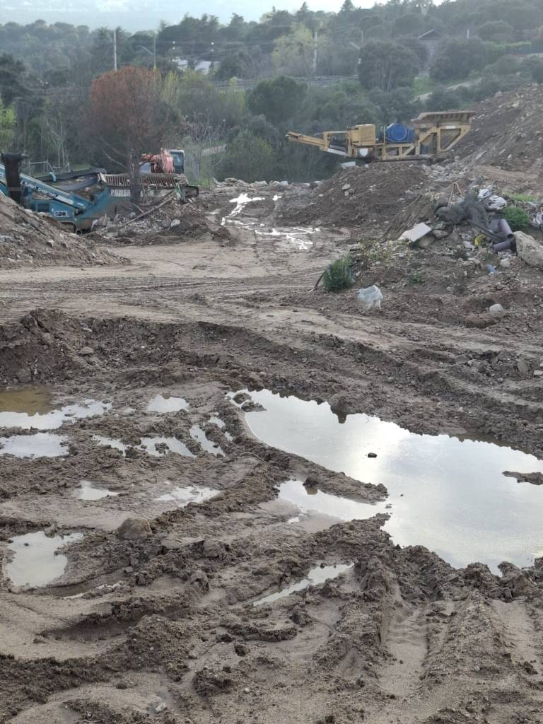 Zona de la actual obra en Las Marías